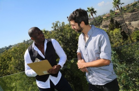 Dominant wife has her cuckold clean up the jizz after intimacy with a BBC