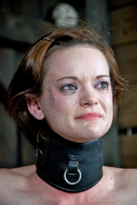 Pain slut Hazel Hypnotic is subjected to plenty of abuse in a barn