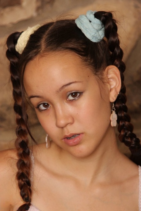 Tiny Asian girl Amai Liv showcases her tight femininity after a striptease