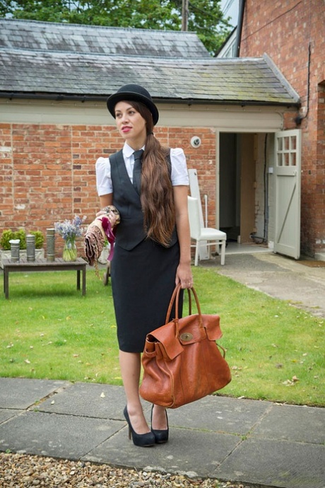 Same-sex female girls Tiffany Doll & Ava Austen spank asses before they lick pussies