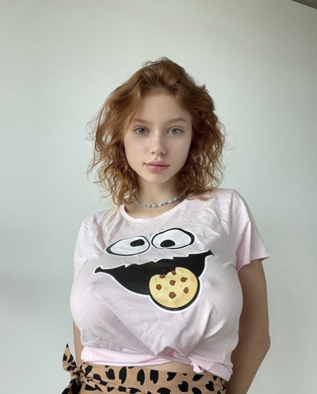 Buxom babe teases with her big breasts in a alluring braless compilation