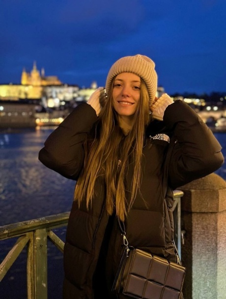 Cute young girl Katya Sun poses her numerous non-nude self shots