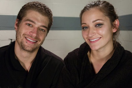 Fabulous pornstar Dani Daniels gets tied up & fucked in an examination chair