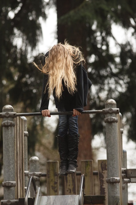 Babe Kendra teasing in alluring outfits in public before getting natural in her room