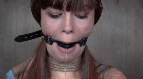 Skinny girl Alexa Nova finds herself rendered totally helpless in a dungeon