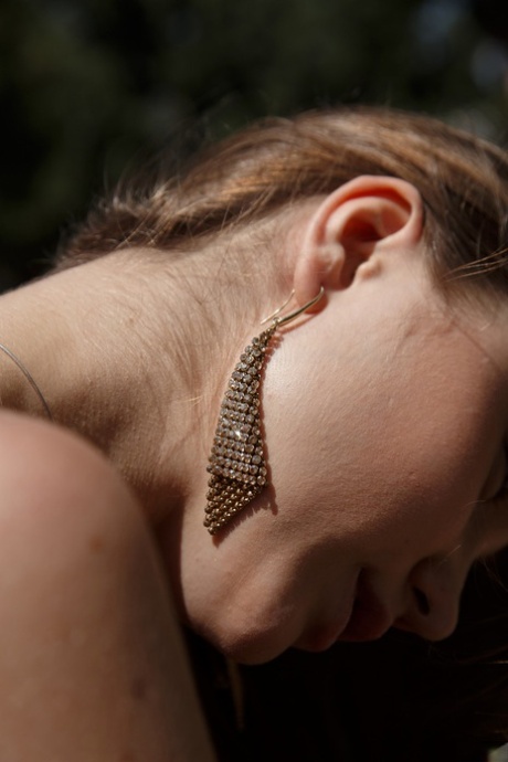 Polish young adult Zuzanna Miros teases with her incredible body in a tight red dress