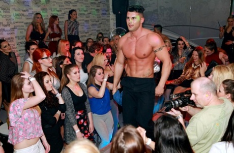 A bachelorette party gets out of control when girls get turned on by strippers