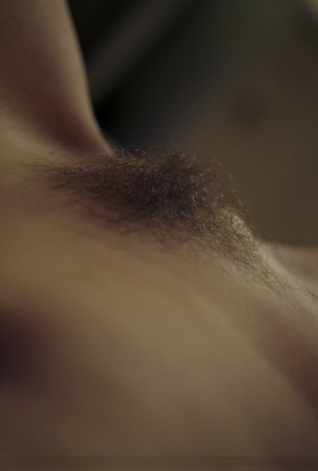 When horny Emily J can't sleep, she masturbates her trimmed natural femininity solo