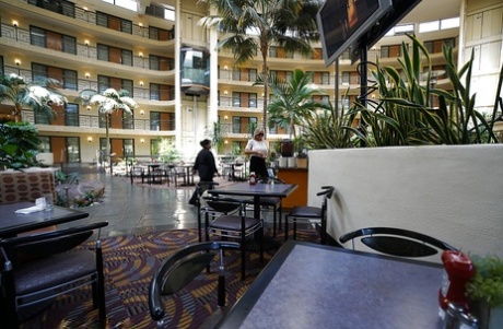 Older blonde housewife Sandra Otterson freeing massive babe type breasts