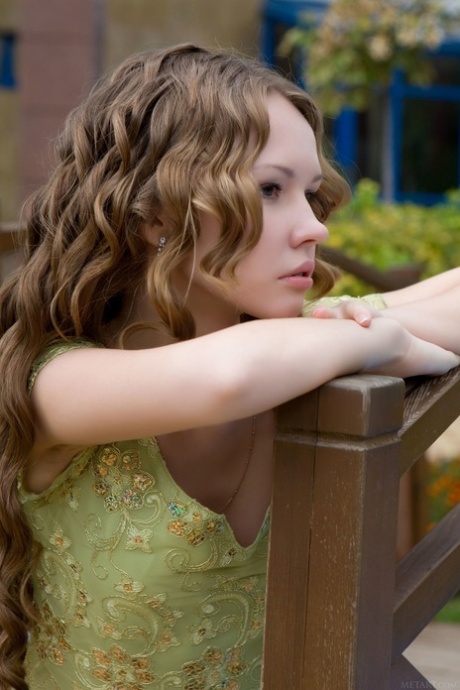 Adorable authentic Virginia Sun shows her cute hairy twat and poses in heels