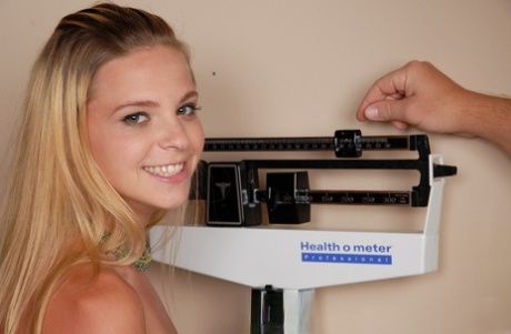 Bonde authentic Destiny strips at the casting before getting her femininity toyed