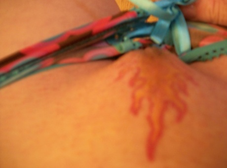 Slutty authentic ginger Lucy Fire getting her meaty femininity finger fucked