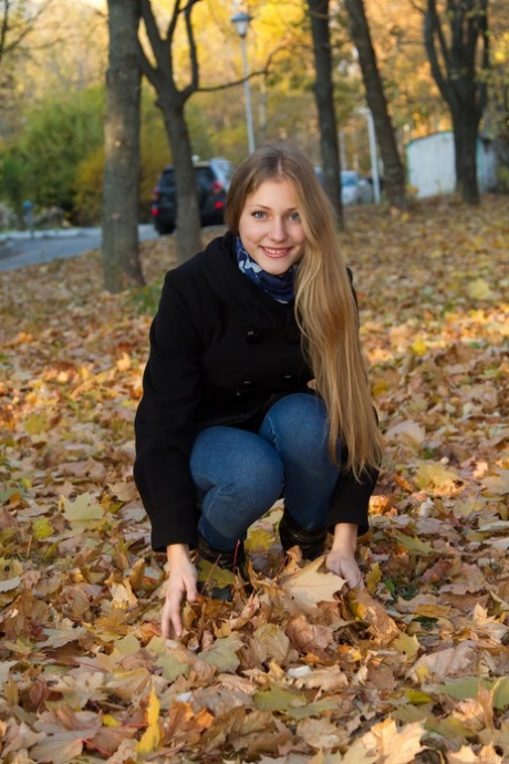 Perky titted teen Lola loses her purple nightgown & spreads her trimmed vagina