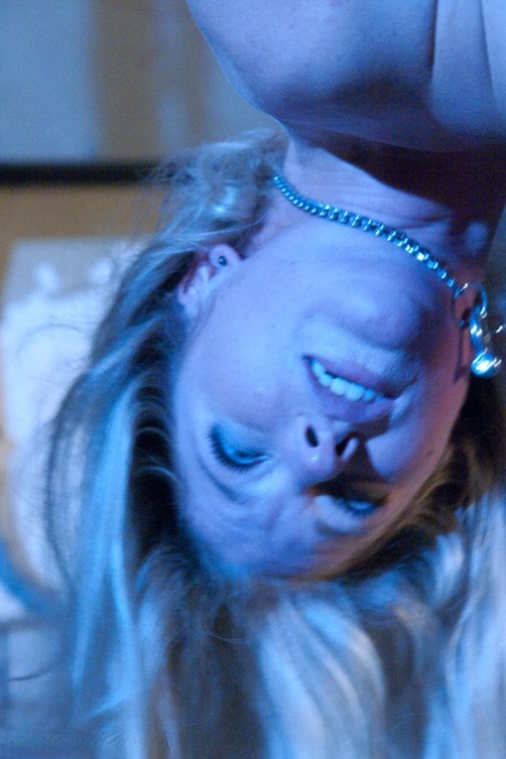 Blonde chick Dia Zerva pleasures a man that is blackmailing her cheating curves