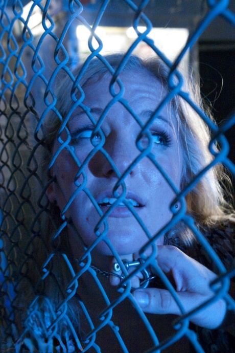 Blonde chick Dia Zerva pleasures a man that is blackmailing her cheating curves